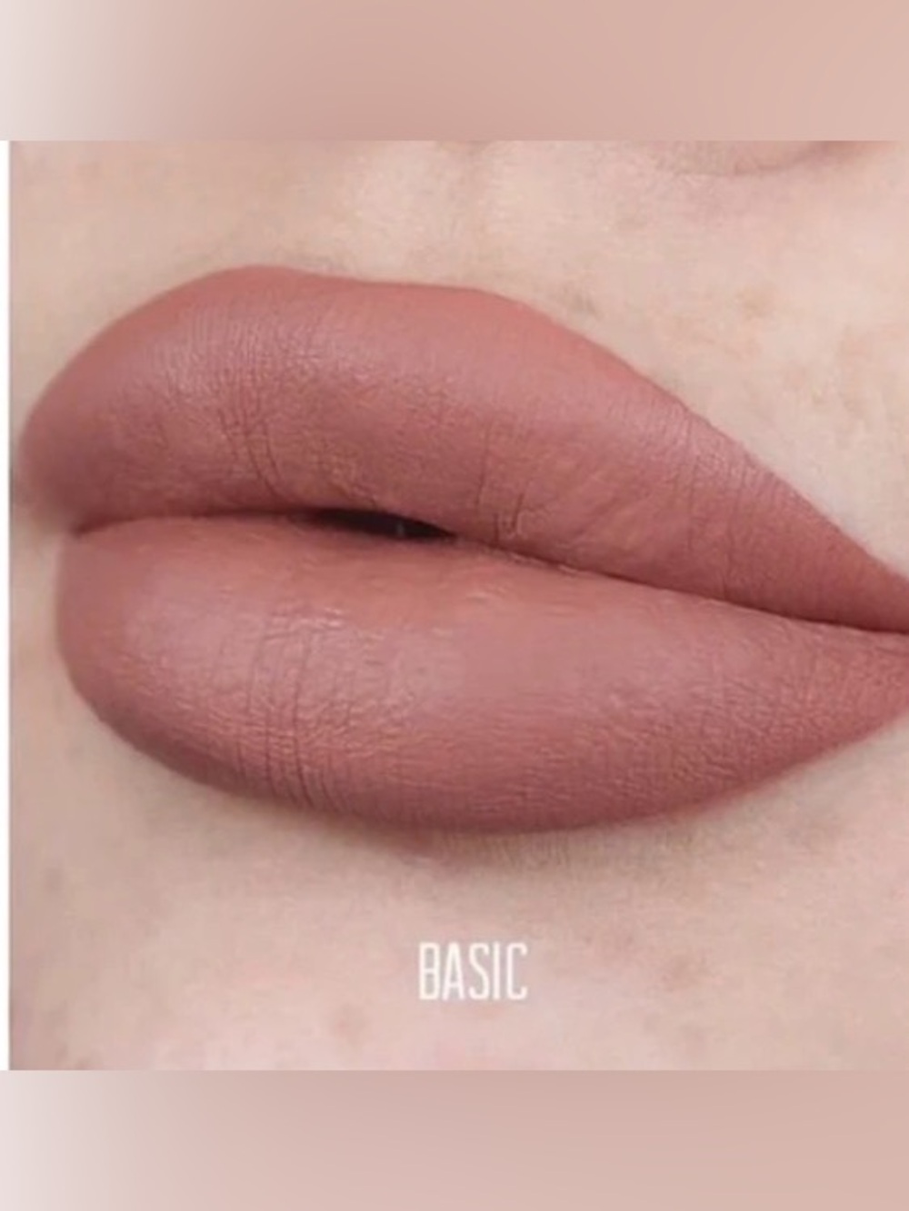 Bodyography BASIC Lip Lava Liquid Lipstick Dusty Mauve Nude Matte NEW PC